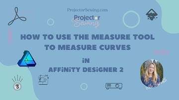 How to measure curves in Affinity Designer 2 for sewing