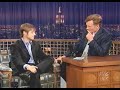 Benjamin mckenzie on conan obrien 2004 very funny