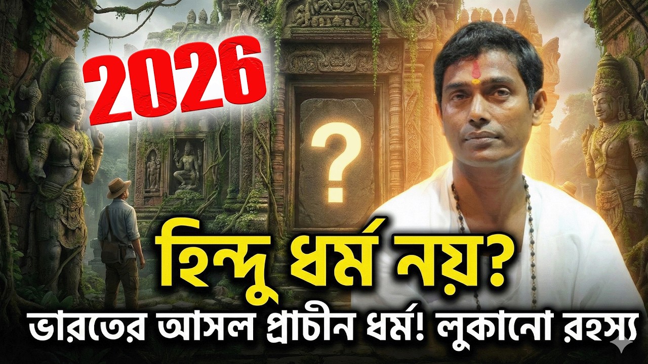 হিন্দু ধর্ম নয়? তবে ভারতের সবচেয়ে প্রাচীন ধর্ম কোনটি? জানলে চমকে যাবেন! Dinokrishna Thakur 2026