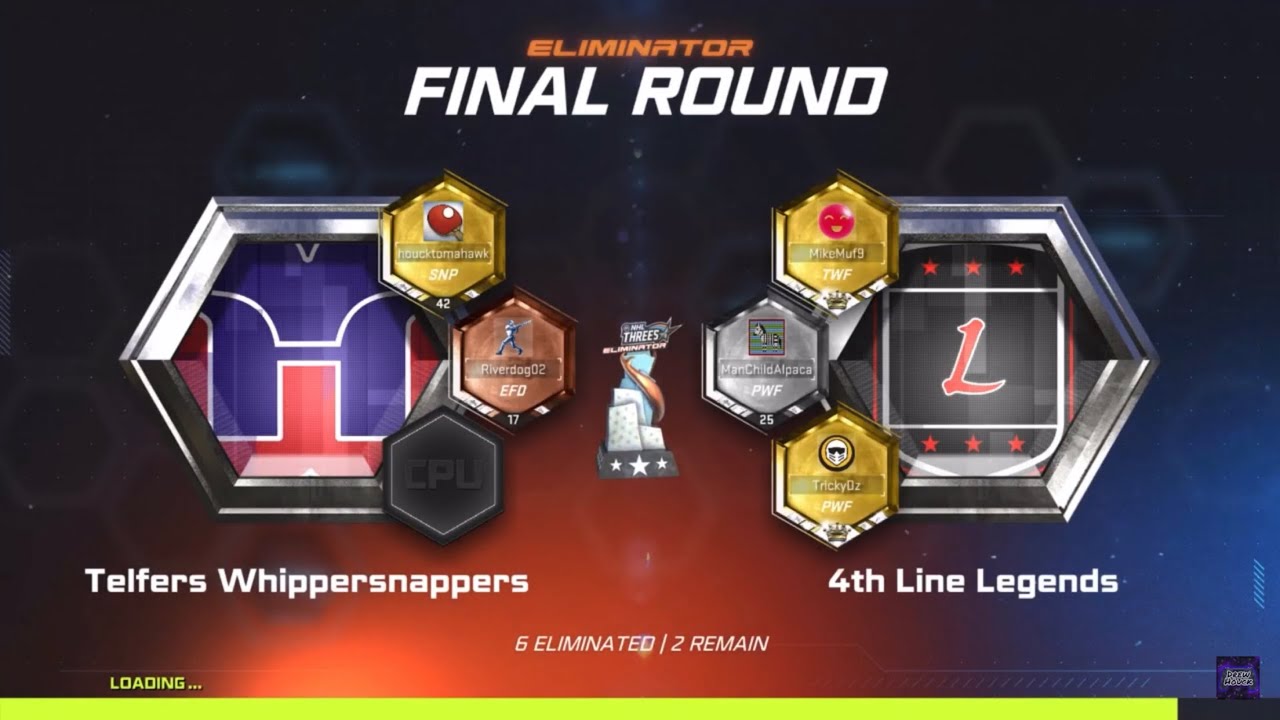 Facing the BEST TEAM in the World! // NHL Threes Eliminator