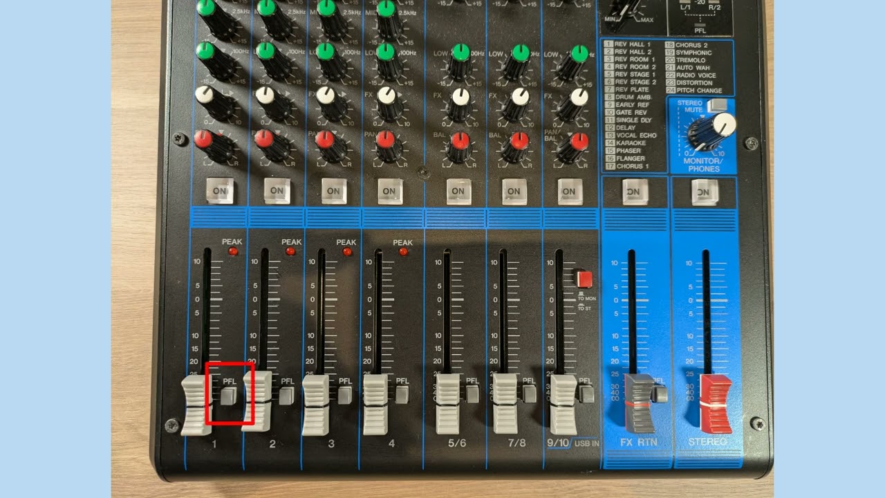 ミキサー】 YAMAHA MG10XUF アナログミキサー使用方法 - YouTube
