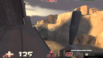TF2: Scout gravelpit A roof jump