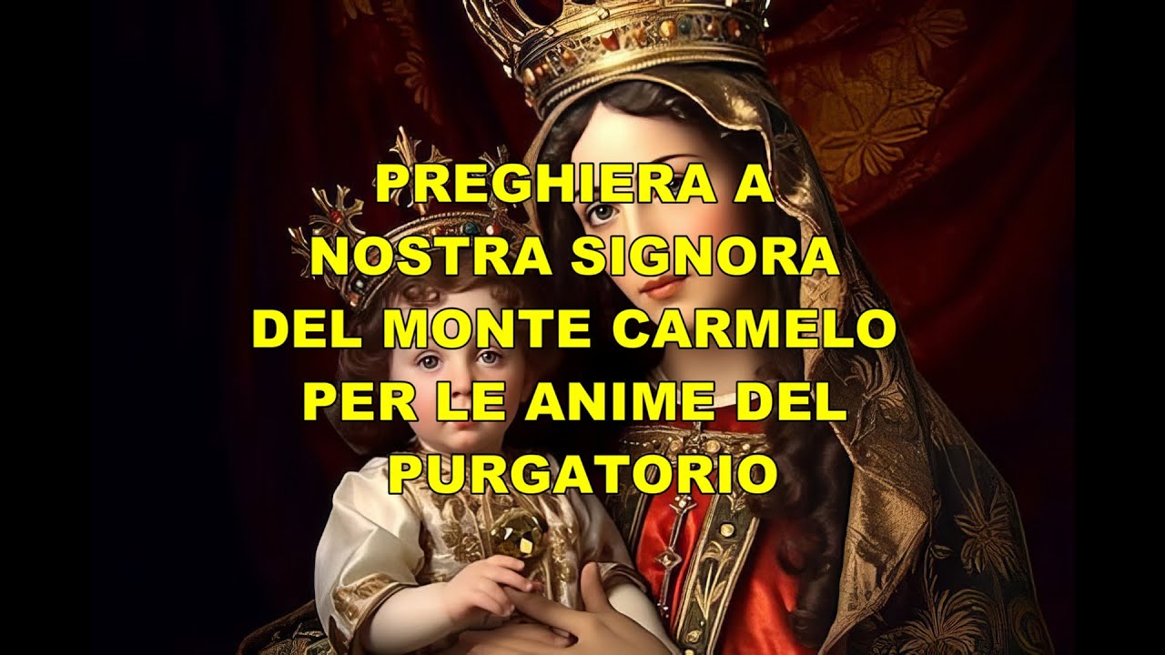 preghiera di san gregorio magno per le anime del purgatorio
