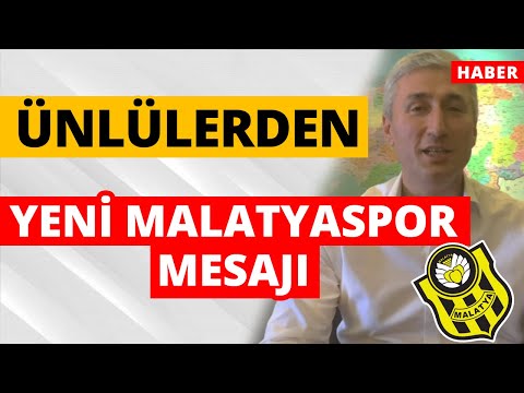 Ünlülerden Yeni Malatyaspor'a özel video! | Haber | Malatya Busabah TV