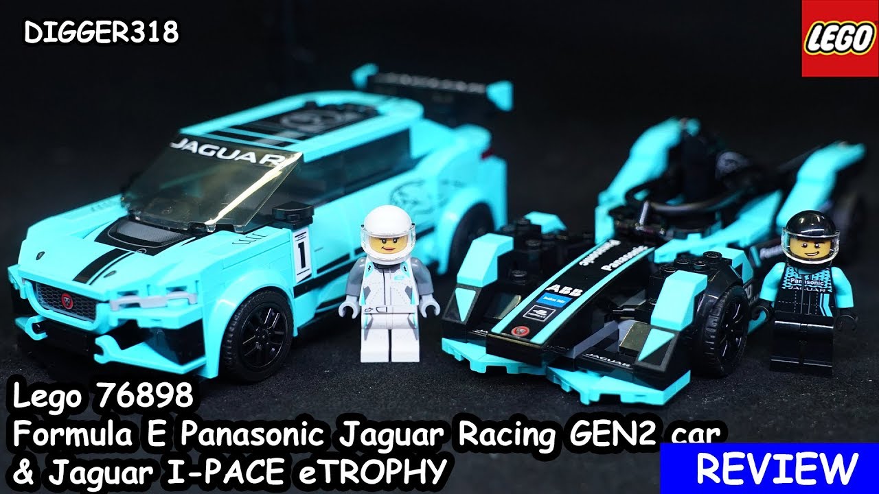 LEGO Speed Champions 76898 Formula E Panasonic Jaguar Racing GEN2