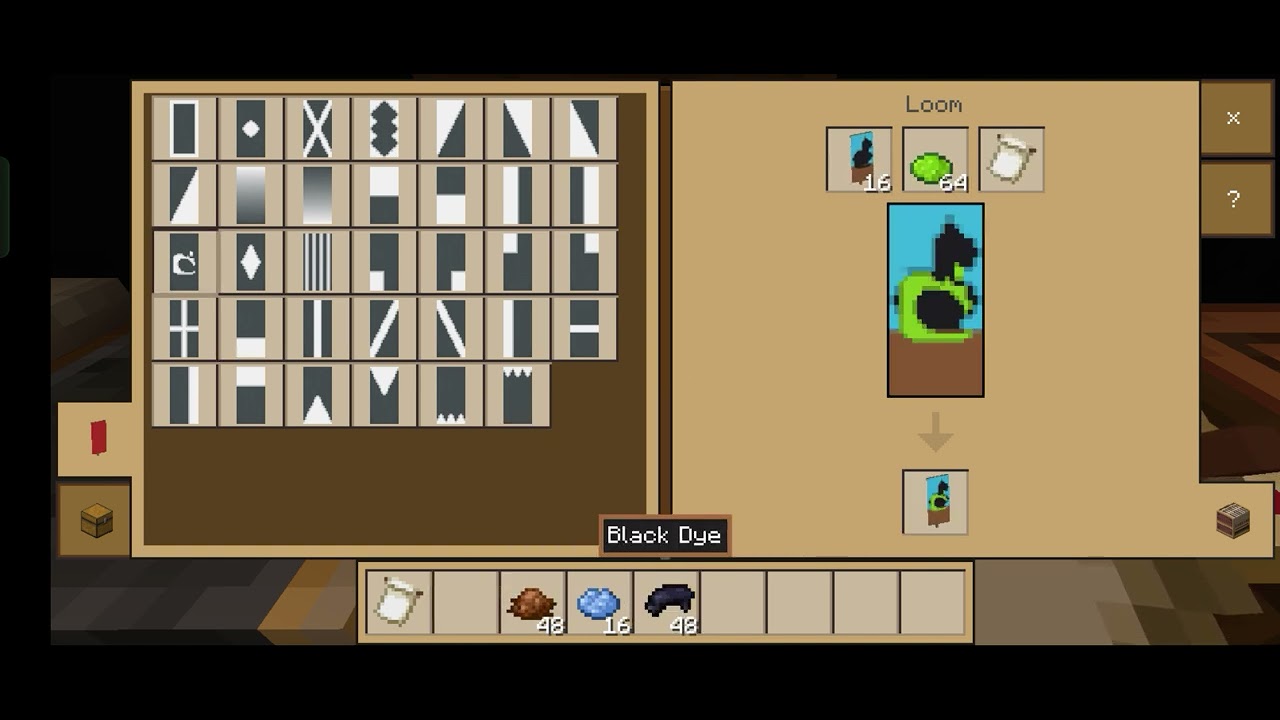 How to make the BLACK CAT banner in MINECRAFT - YouTube