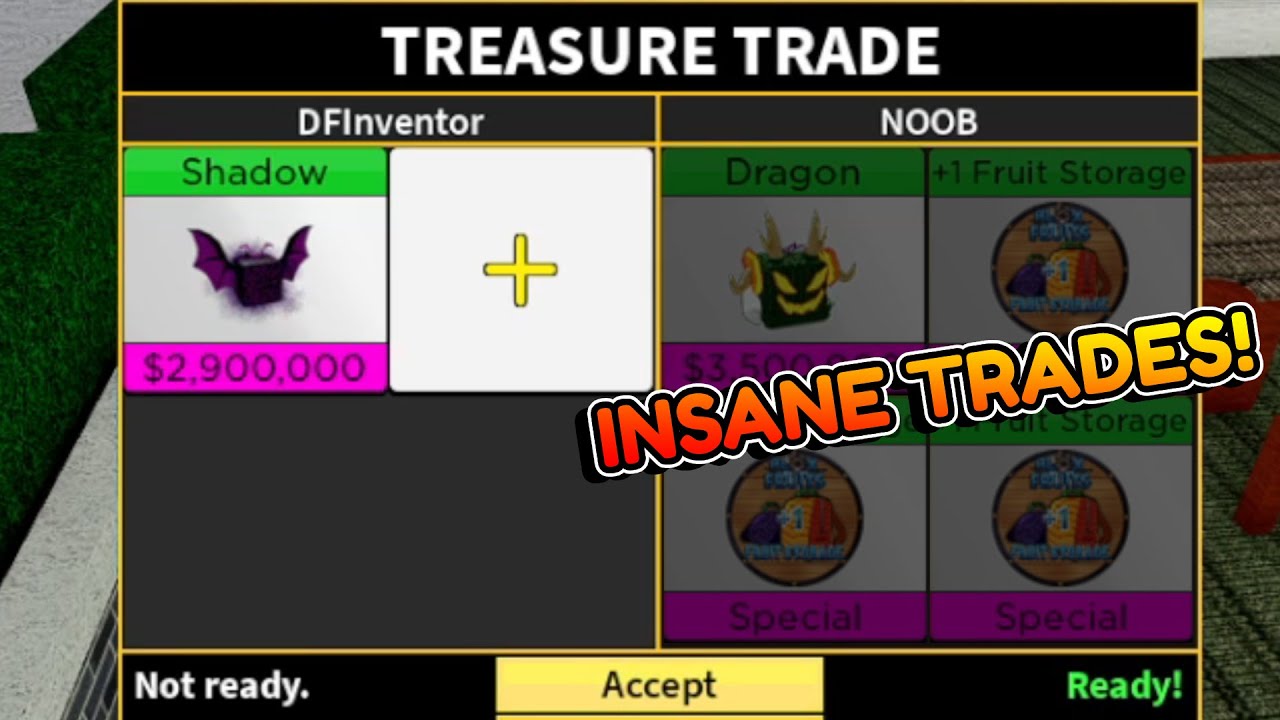 🦇What do PEOPLE trade for a SHADOW FRUIT in Blox Fruits?🦇 