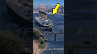 Titanic Crashes Into Bridge In GTA 5