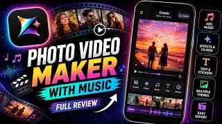 Photo Video Maker App || How to Use Photo Video Maker App | Photo Video Maker With Music screenshot 2