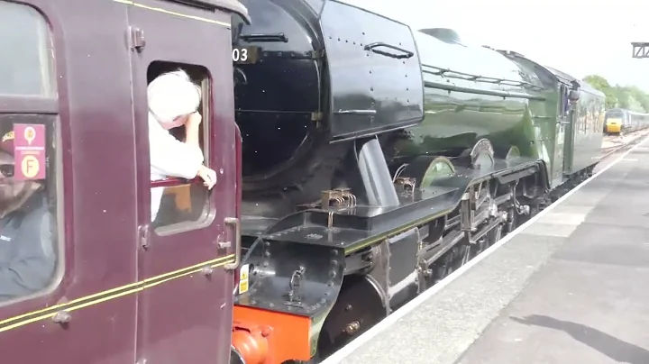 The Flying Scotsman On The West Somerset Railway - June 2025