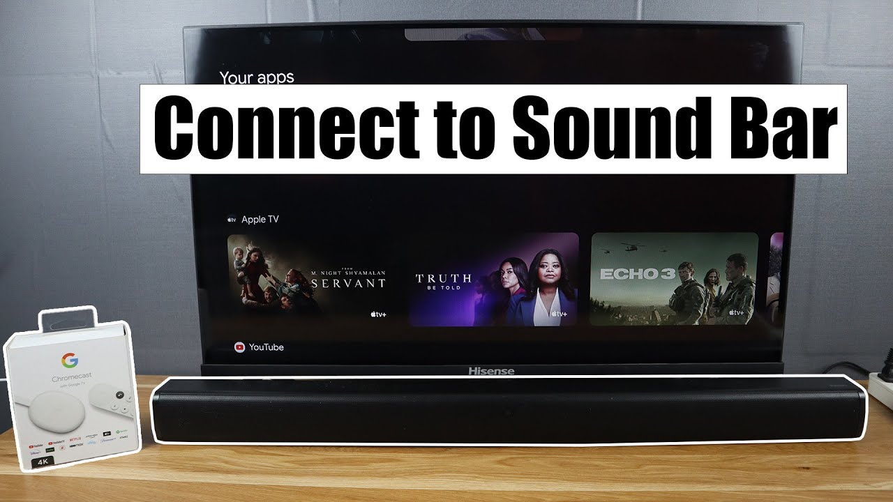 How to Connect Bluetooth Soundbar to Chromecast Google TV