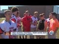 High school football team saves boy from stranger danger
