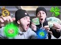 I MIXED MONEY AND GOOD LUCK POTION FROM THE DARK WEB AND USED IT WITH IMJAYSTATION!! *WE ARE RICH*