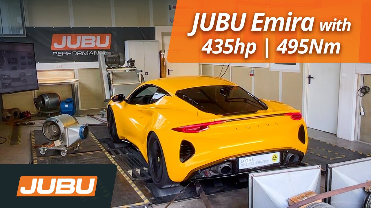 JUBU Lotus Emira 435 - performance upgrade