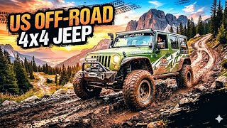 US Off-Road 4x4 Jeep Driving Simulator - Ultimate Mud Challenge! screenshot 3