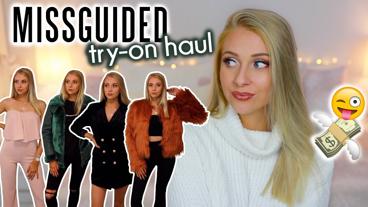NEW IN MISSGUIDED TRY-ON HAUL 💙 DECEMBER 2018