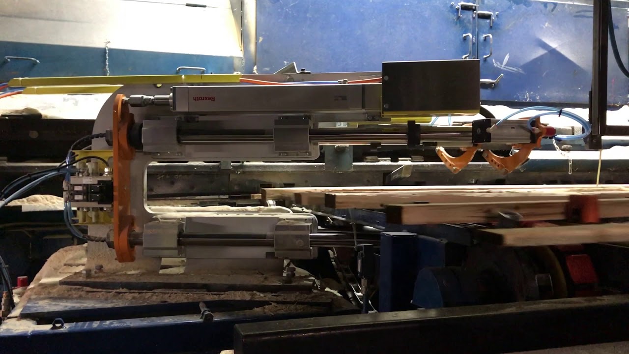Opti Fence sawmill YouTube