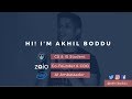 Bursary Programme 2018 - Akhil Boddu on AI & Our Future