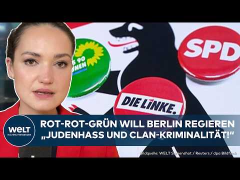 BERLIN: "A floodgate has opened!" Red-Red-Green wants a coalition! Fierce criticism of the plan b...