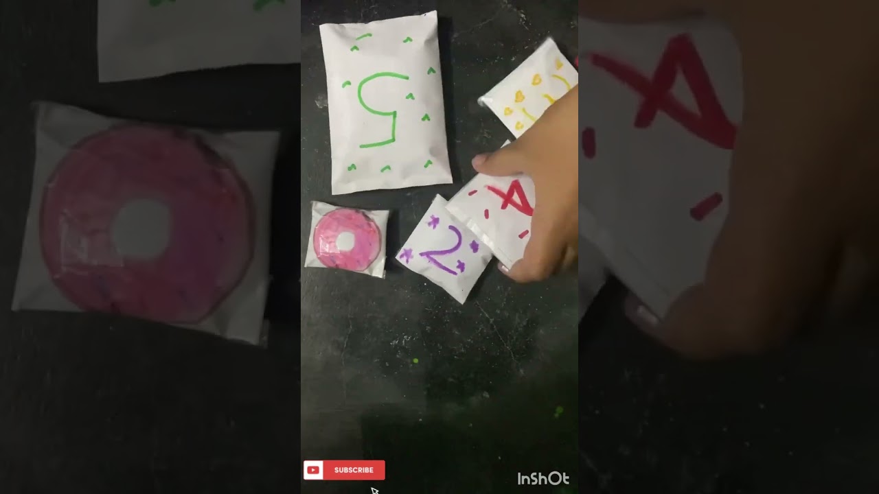 Food blind bag 🍔🍟🍭🍬#mysprinkleworld #viralshort #diy #craft #diycraft #craft