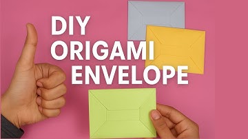 How to make origami Envelope 💌| No glue idea 💡| Easy diy envelope