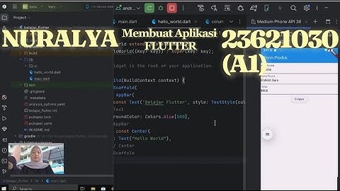 Membuat Aplikasi Android Flutter di Android Studio (part 1)