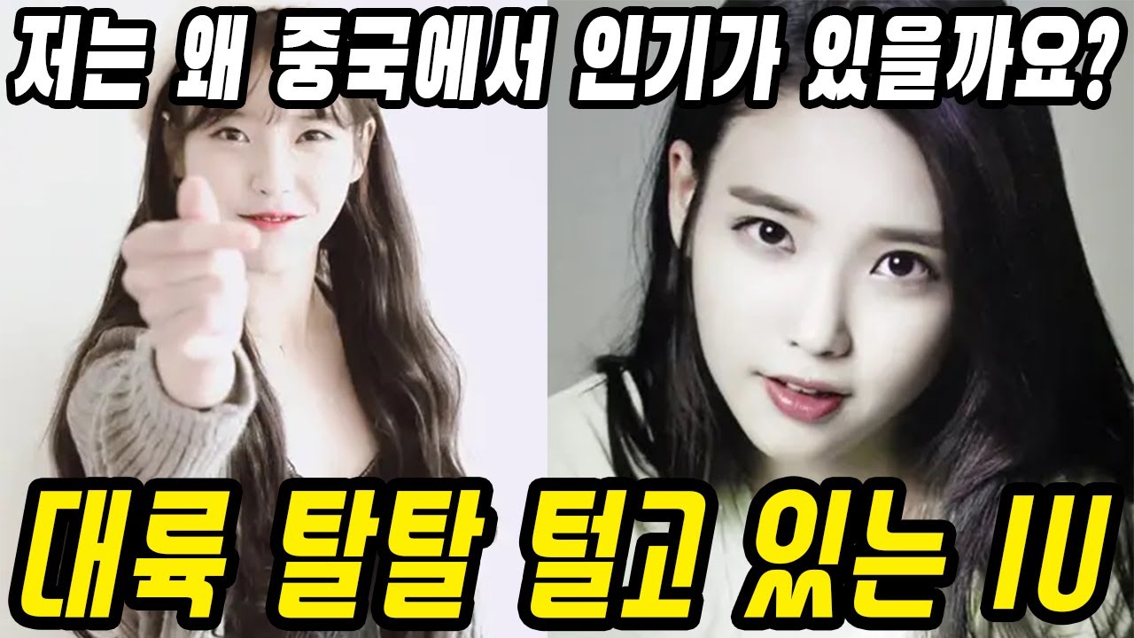 중국반응│한중관계를 초월한 중국에서 아이유의 인기│짝퉁 IU까지 등장하게 만든 대한민국 대표 여가수 이지은│아이유는 신앙입니다│중국어로[路]