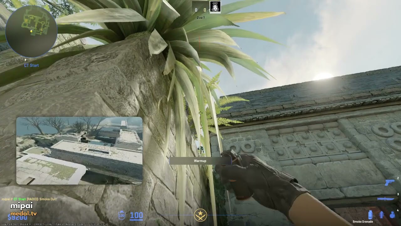 CS2 Ancient | Instant cave smoke