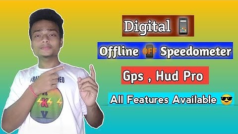 Digital📱 speedometer | Offline speedometer app for android | Mobile speedometer app | Speedometer