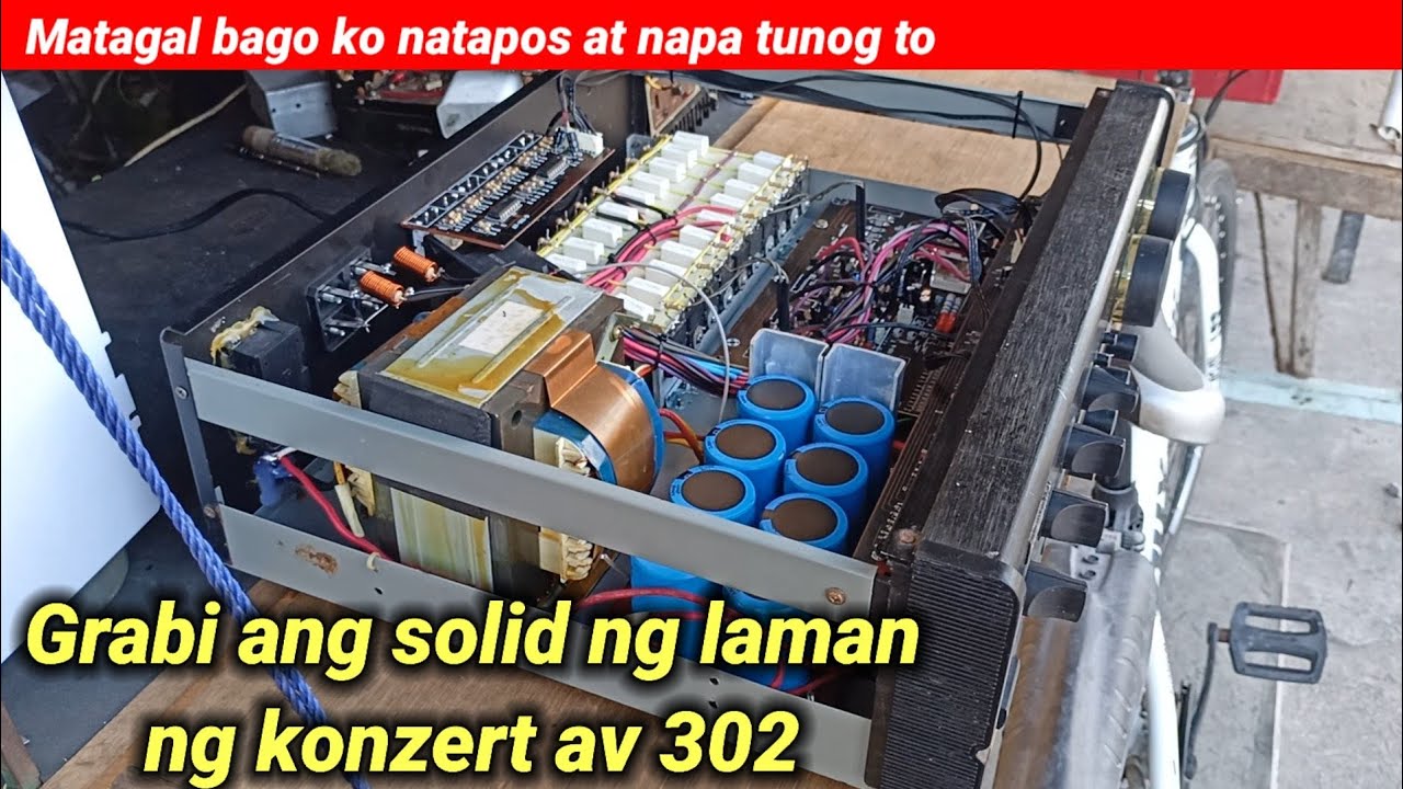 Konzert 302 pero iba ang laman , sa haba at tagal ng proseso napagana ko din