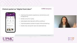 Connecting Patients To Their Care With Myupmc Upmc Virtual Health Conference Upmc