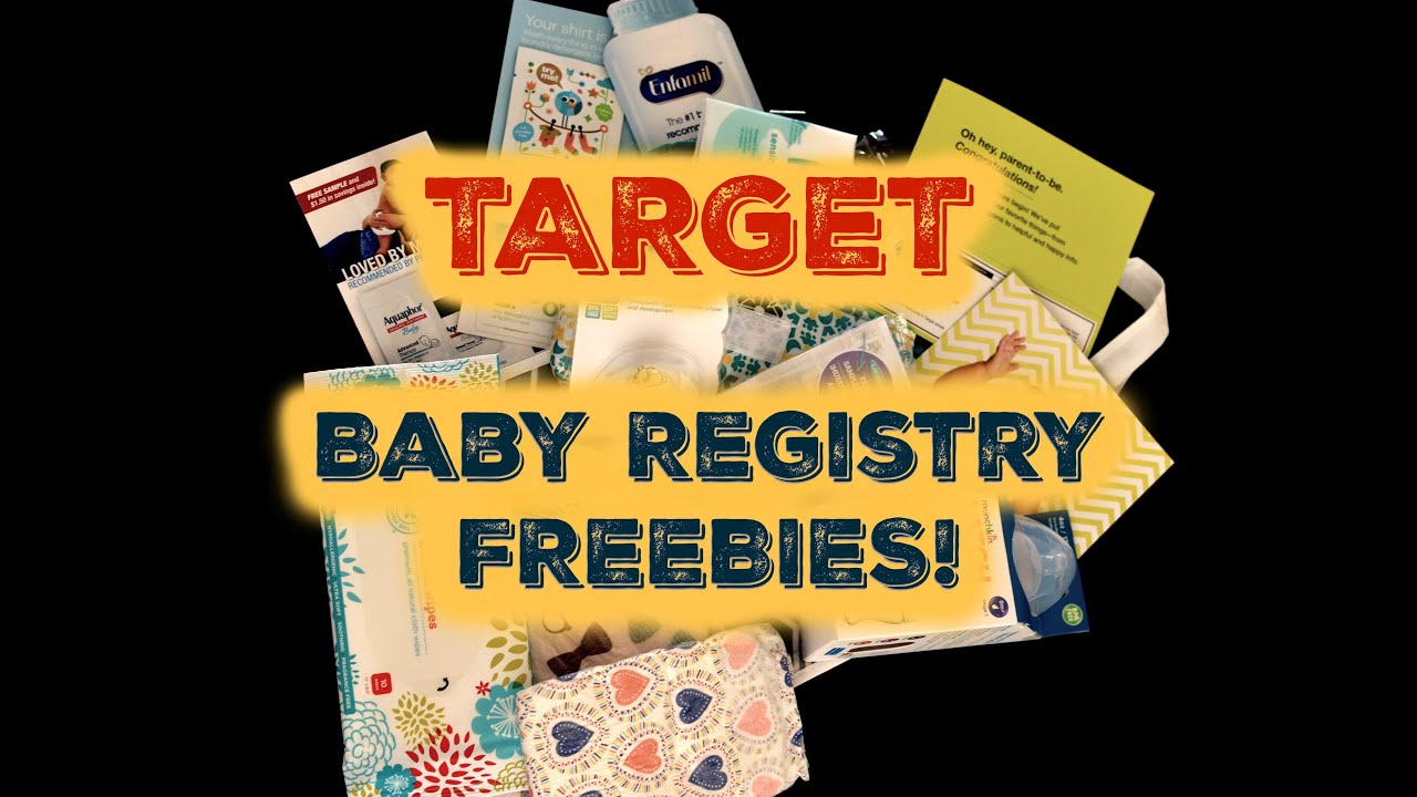 Target Baby Registry Freebies Review YouTube