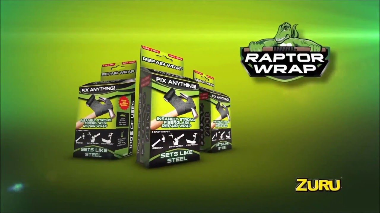 Raptor Wrap, Repair your broken products directly, Great Britain