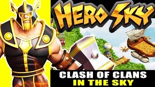 Hero Sky: Epic Guild Wars (Innospark) : Clash of Clans in the Sky ! ios Tutorial Gameplay screenshot 3