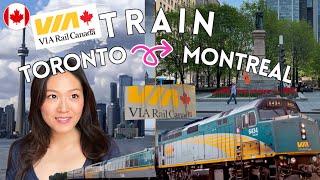 VIARAIL from Toronto to Montreal (Economy Class) and 10 tips! screenshot 3