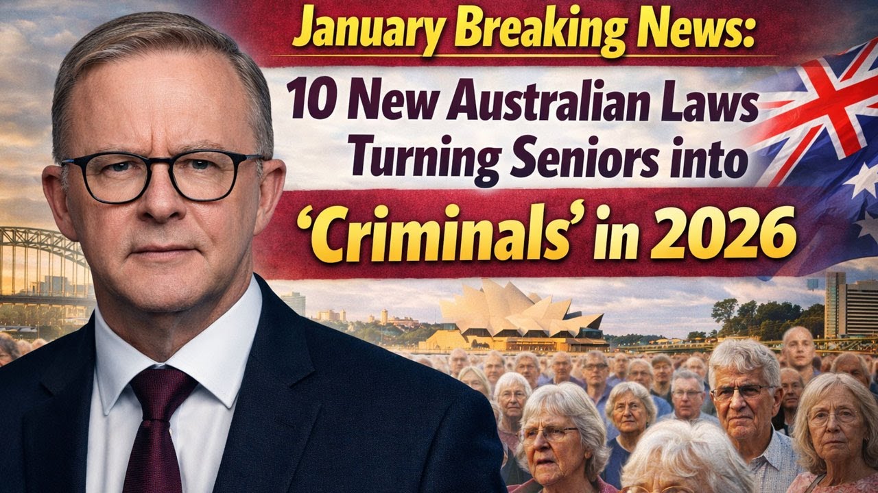 January Breaking News: 10 New Australian Laws Impacting Seniors in 2026