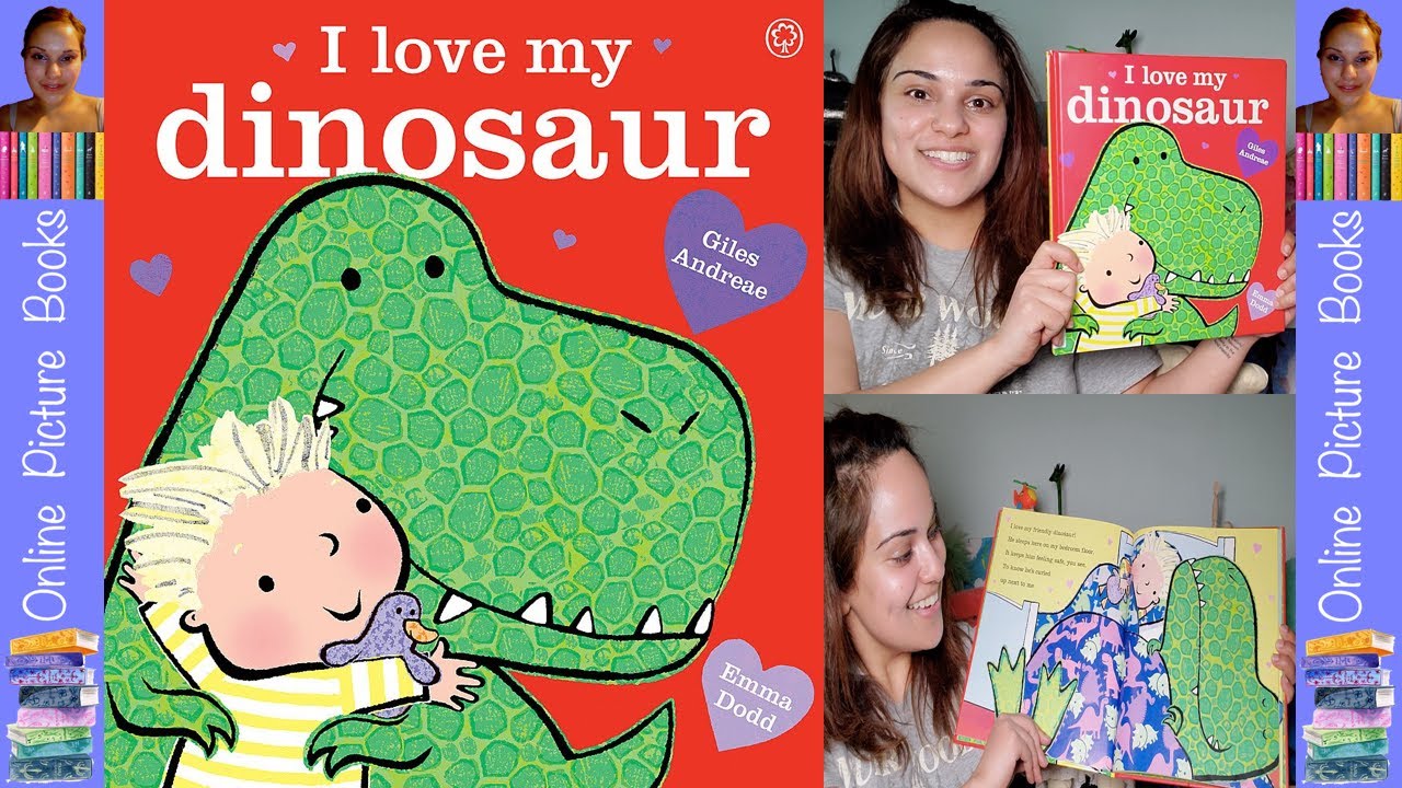 I Love My Dinosaur Book by Giles Andreae | Online Picture Books | Online Kids Books | Learn To Read