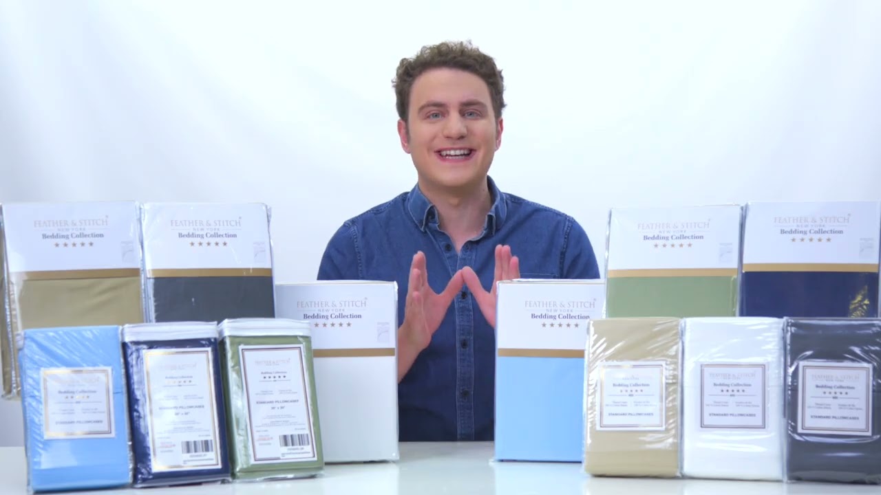 Fitted Elastic Bed Sheet from Feather & Stitch New York