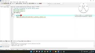 Information Write a program in c to print Hello world || print Hello world in c||print a message in c language News