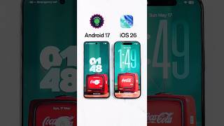 Android 17 vs iOS 26 | Google Pixel vs iPhone 😍