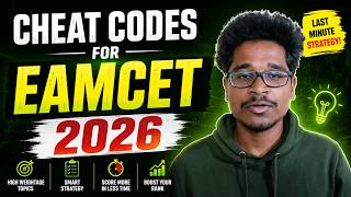 Secret Cheat Codes for EAMCET 2026 🤫