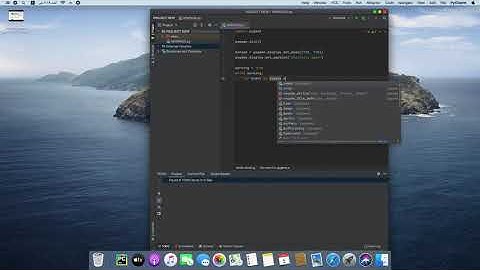 إنشاء واجهة لعبه في بايثون | create window in python with Pygame