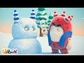 FROZEN | Oddbods | Funny Christmas Cartoons for Kids