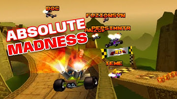 Crash Team Racing Online but every race is in LOW GRAVITY