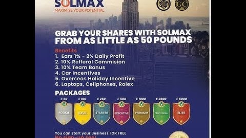 Solmax Global (Compensation Plan)