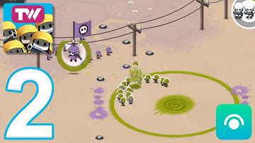 Tactile Wars - Gameplay Walkthrough Part 2 - Level 2 (iOS, Android)