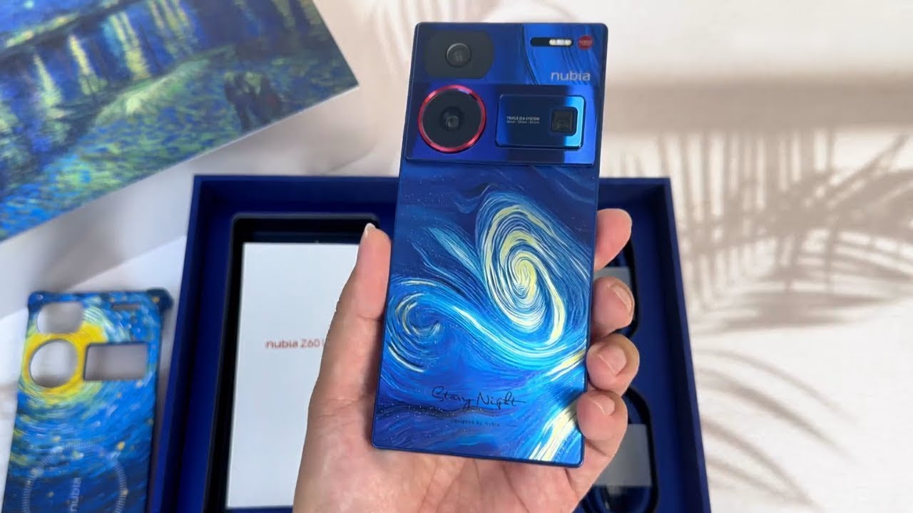 Nubia Z60 Ultra Hand on ‎️‍🔥‎️‍  Unboxing Nubia Z60 Ultra Starry Night  Collector Edition Review 🚀 