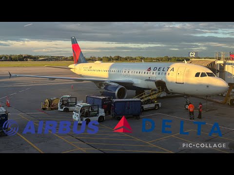 Flying Delta’s first class for the first time on A320!