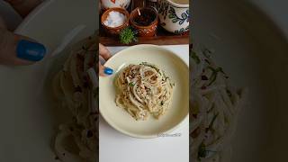 Creamy Cheesy Pasta Noodles Recipe| Easy White Sauce Style Pasta at Home #shortsfeed #shorts #pasta