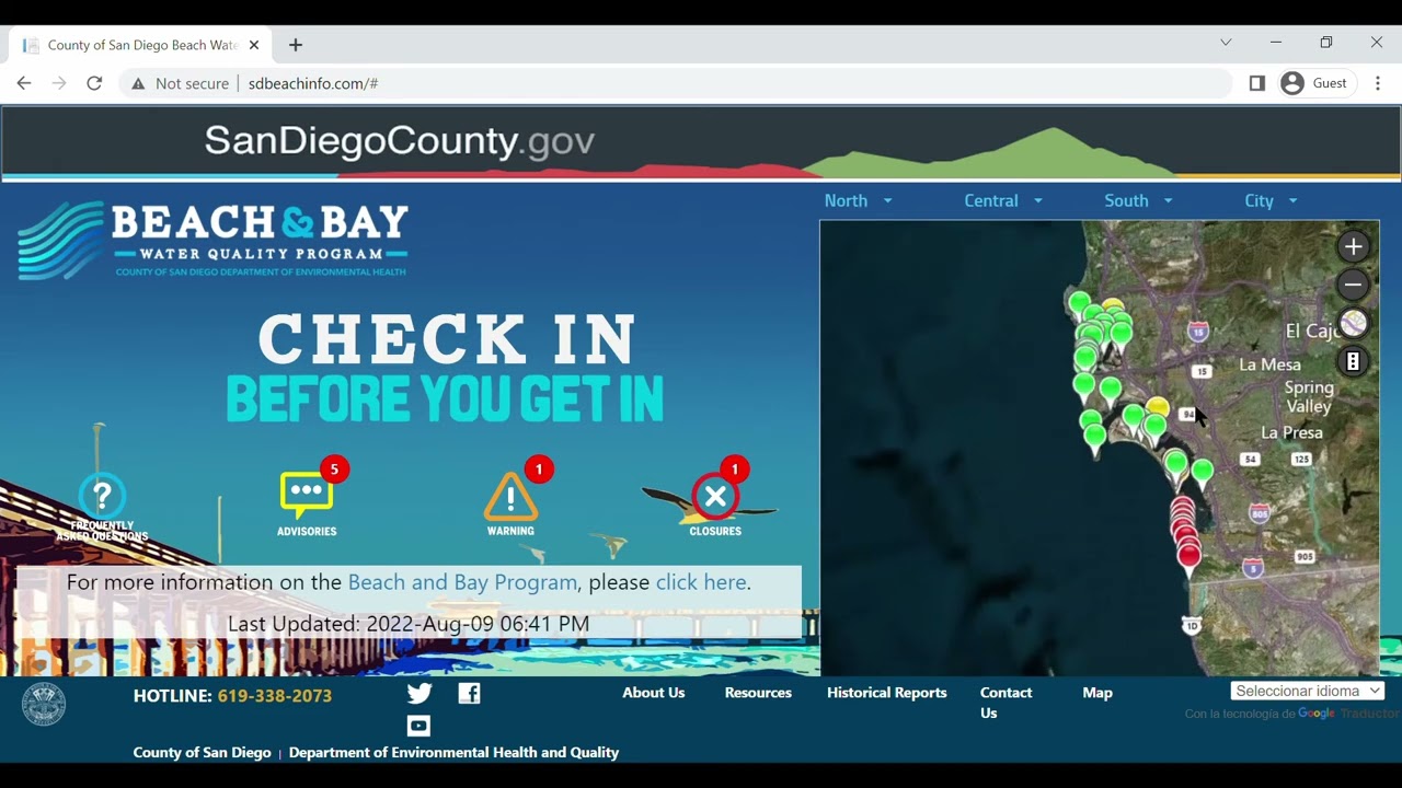 How to Find Water Quality Results in San Diego